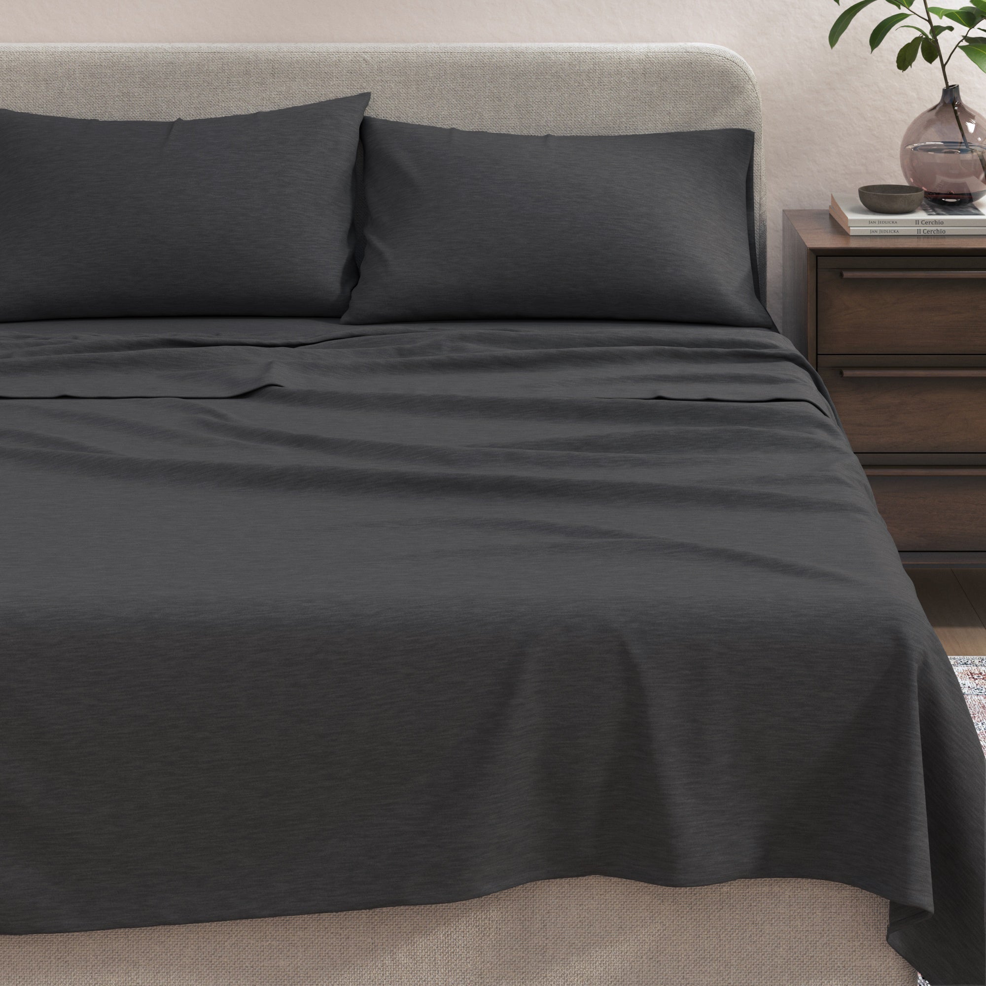 Organic Cotton Jersey Knit Bed Sheets – Soft & Breathable