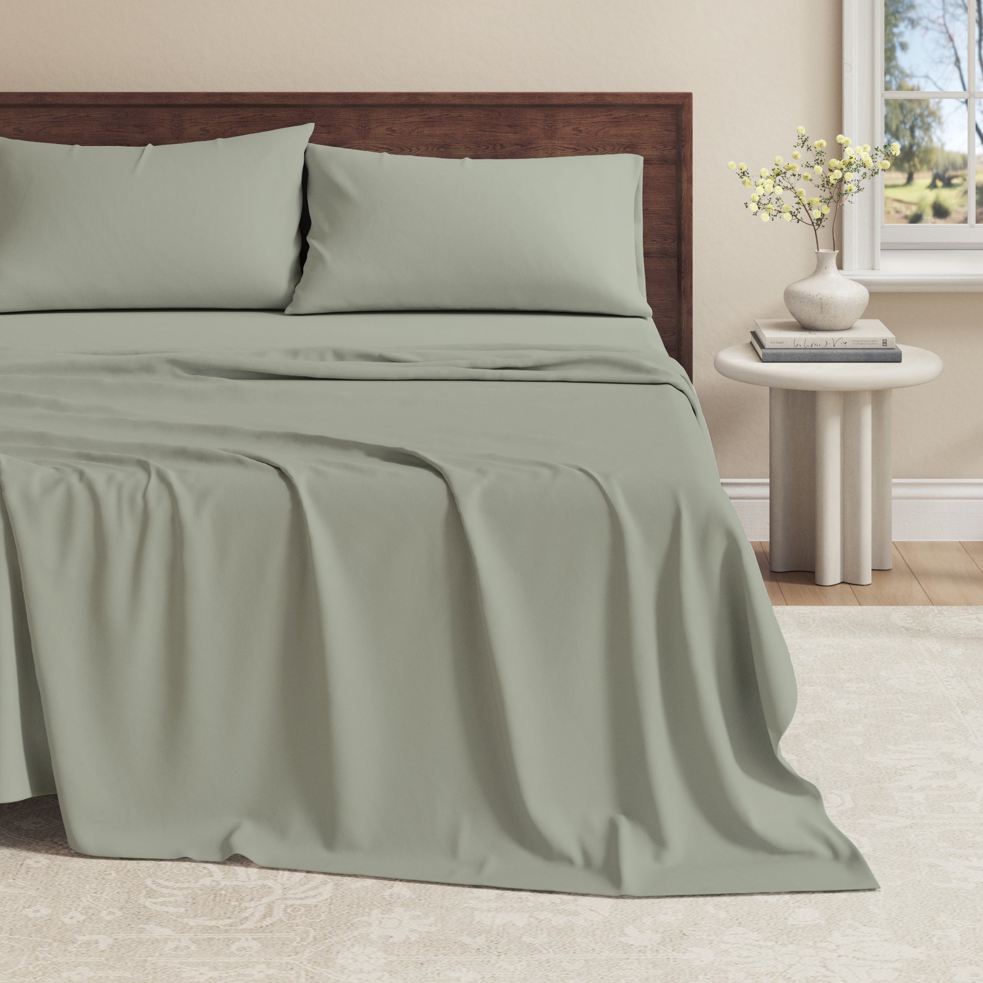 Organic Cotton Jersey Knit Bed Sheets – Soft & Breathable