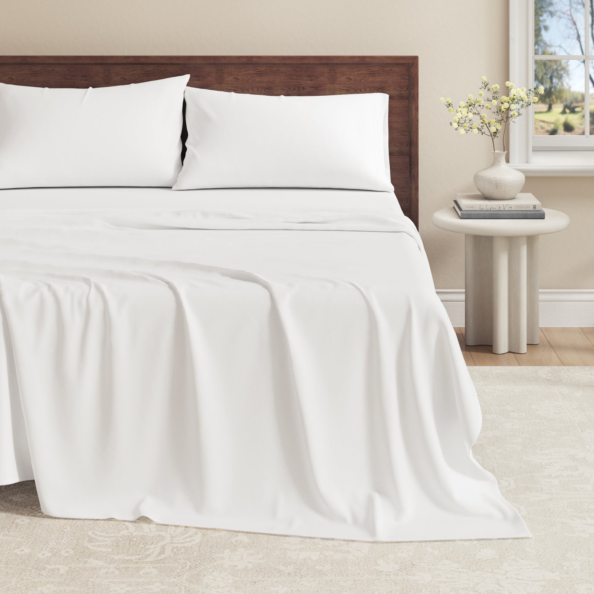 Organic Cotton Jersey Knit Bed Sheets – Soft & Breathable