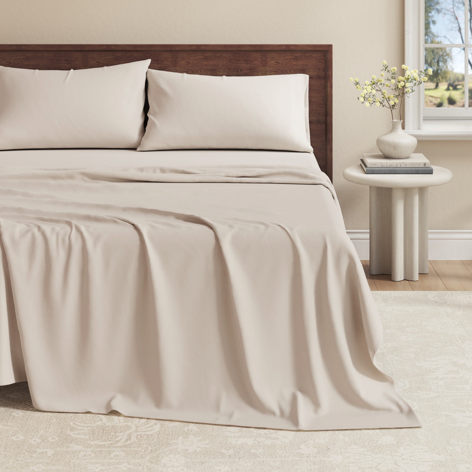 Organic Cotton Jersey Knit Bed Sheets – Soft & Breathable