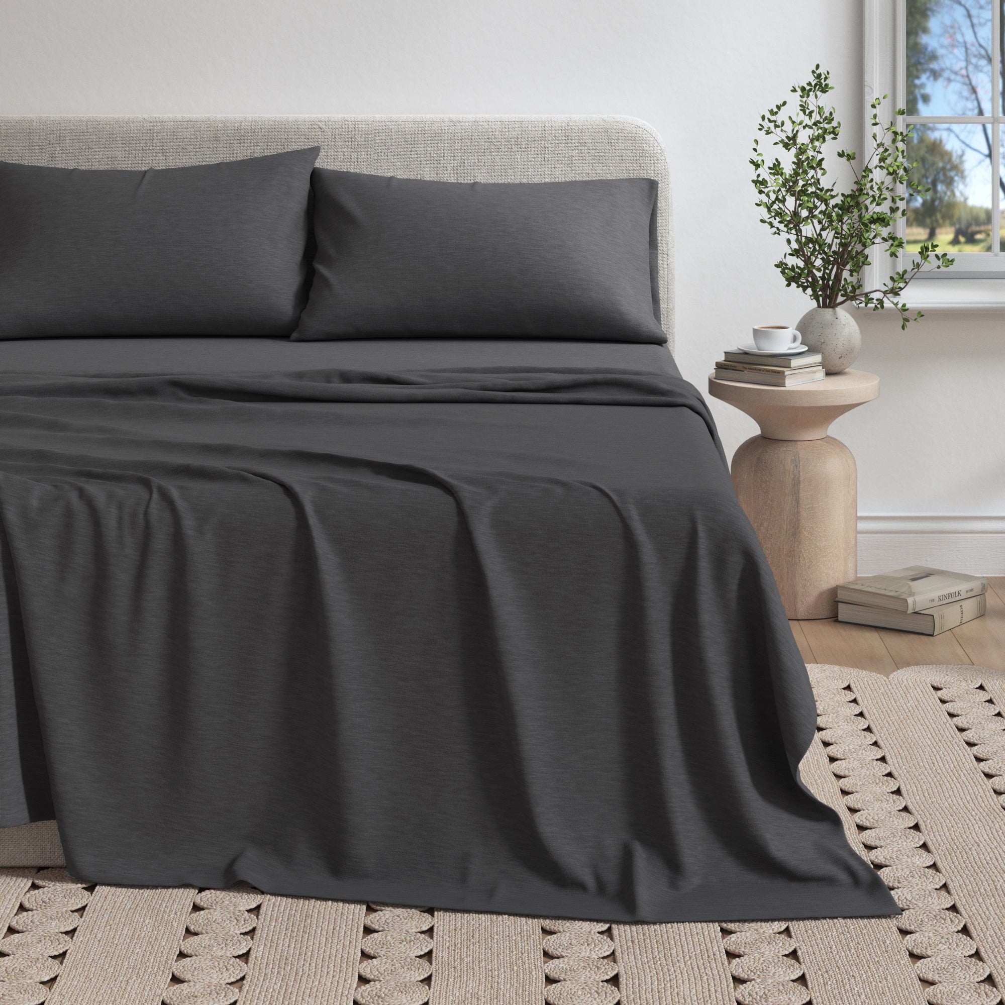 Organic Cotton Jersey Knit Bed Sheets – Soft & Breathable